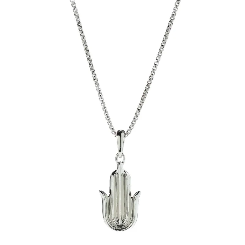 women’s minimalist necklace-Hamsa Necklace