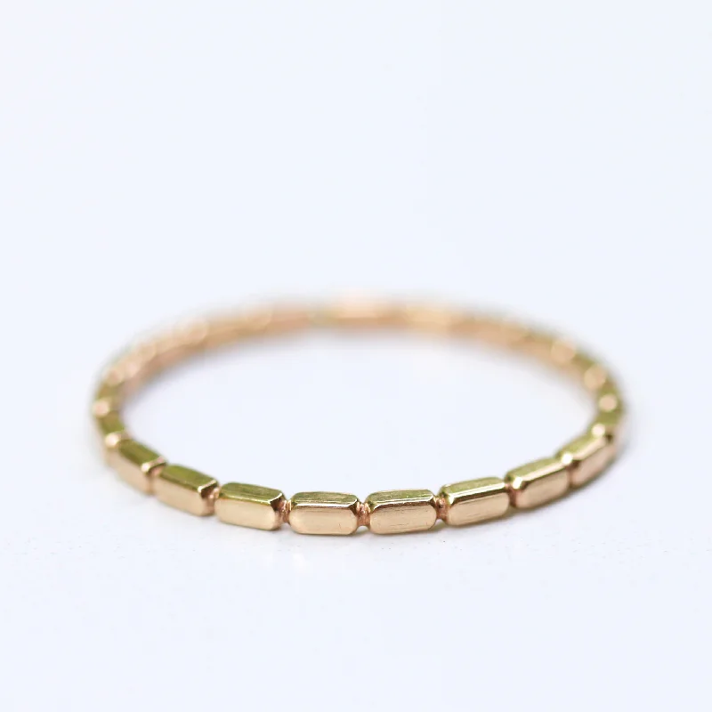 women’s colorful gemstone ring-Dash Stacking Ring by Christina Kober