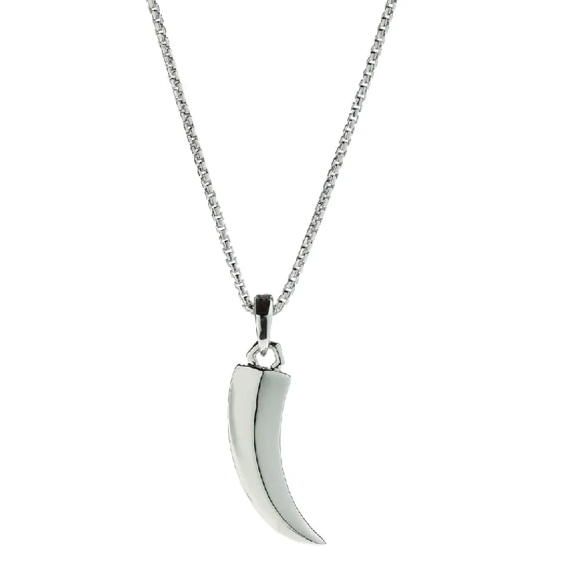 women’s diamond necklace-Claw Necklace