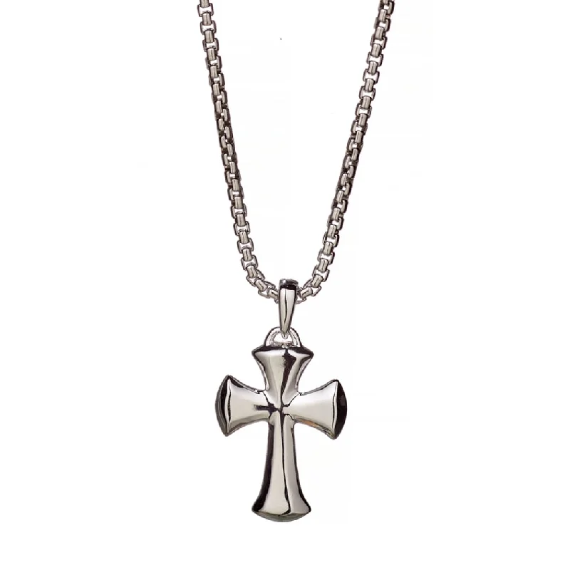 women’s pearl necklace-Cross Necklace