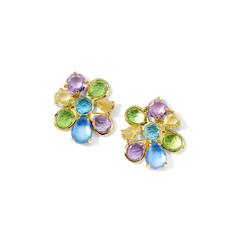 women’s clip-on earrings-Rock Candy Alpine Small Cluster Studs