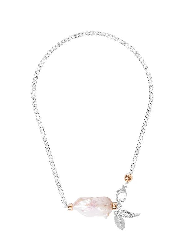 women’s luxury pearl necklace-Pearl Notorious Necklace