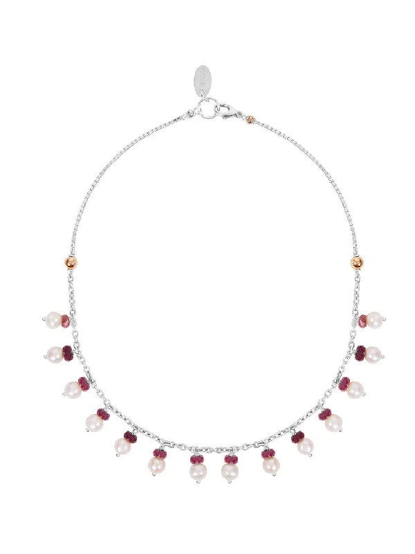 women’s anniversary necklace-Leda Drop Necklace