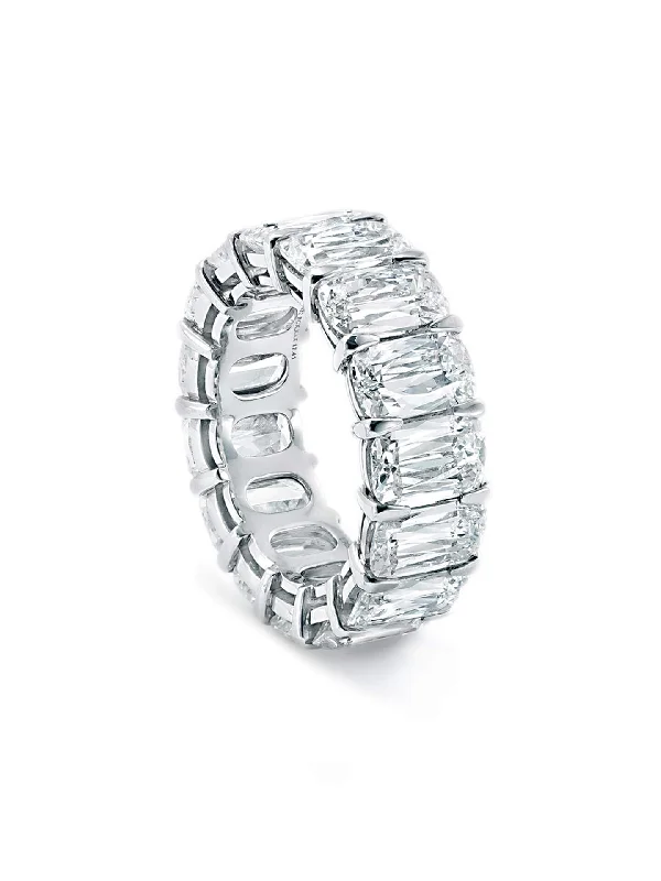 women’s promise ring-Ashoka Classic Full Hoop Platinum Eternity Ring