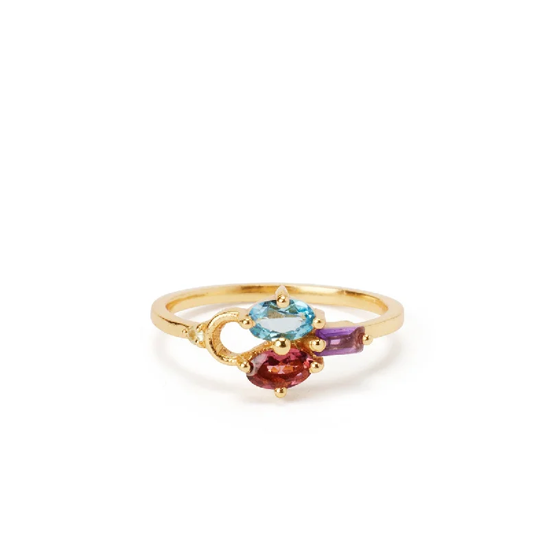 women’s birthstone ring-Glace Ring