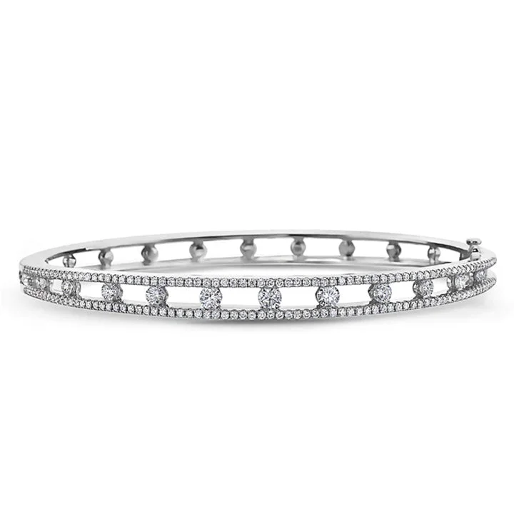 women’s multi-color bangle-Diamond Precious Pastel Bangle