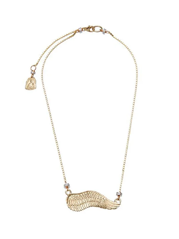 women’s twisted rope necklace-Gold Aria Necklace