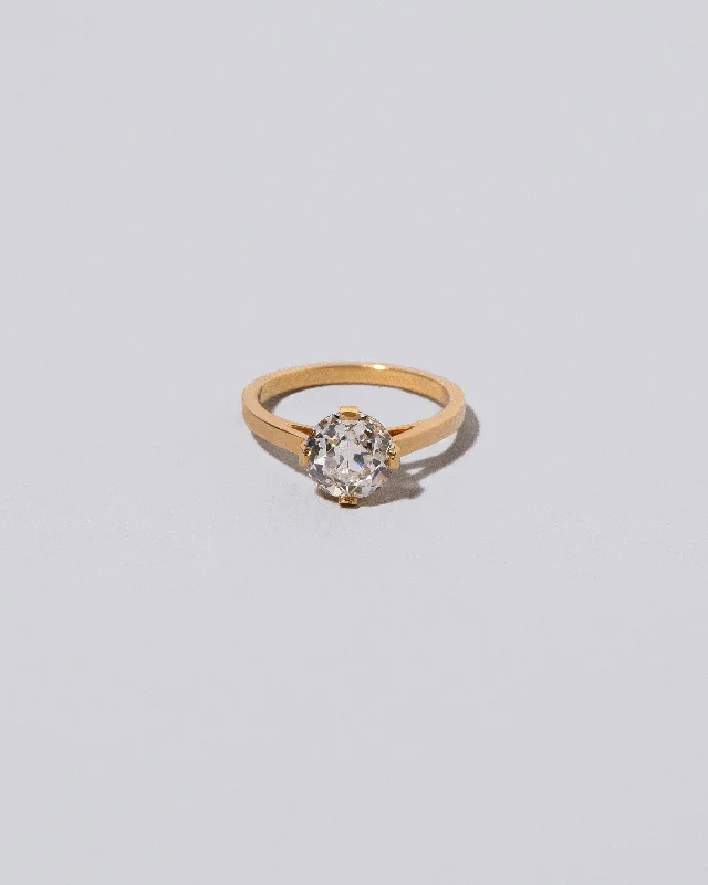 women’s band and engagement ring-Barragán Ring - Super White Diamond