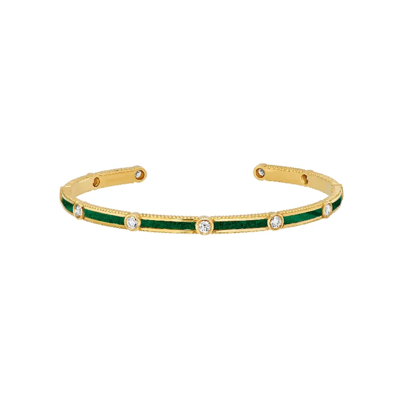 women’s friendship bracelet-Rayon Bangle