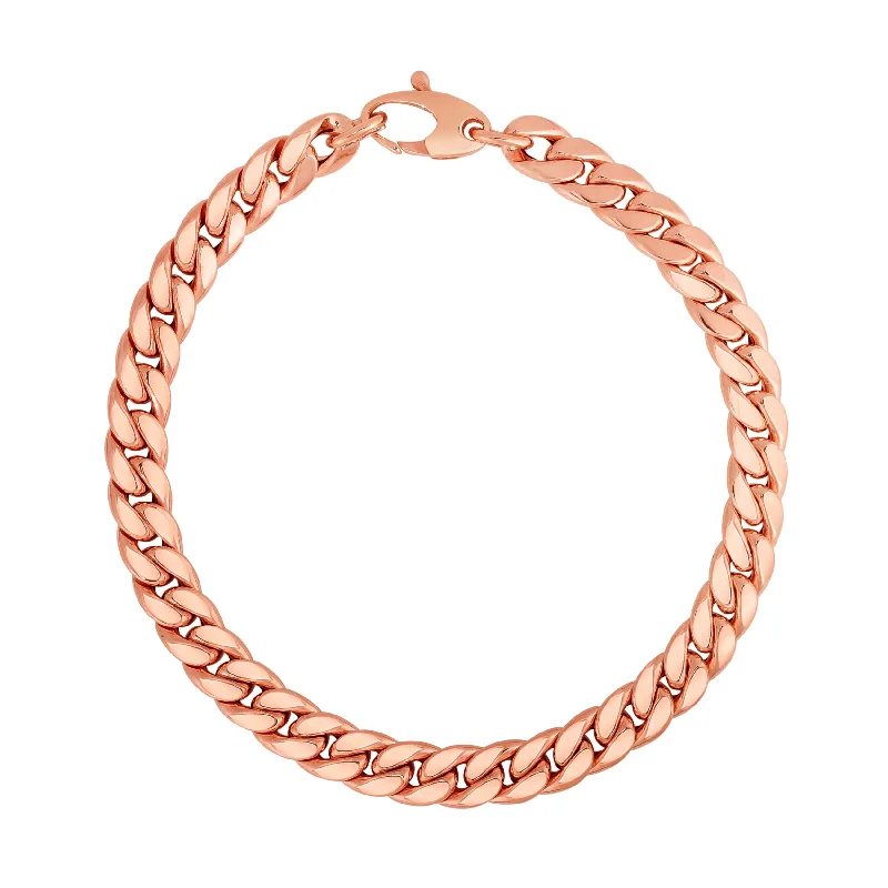 women’s stacked bangle-14K Gold Classic Cuban Link