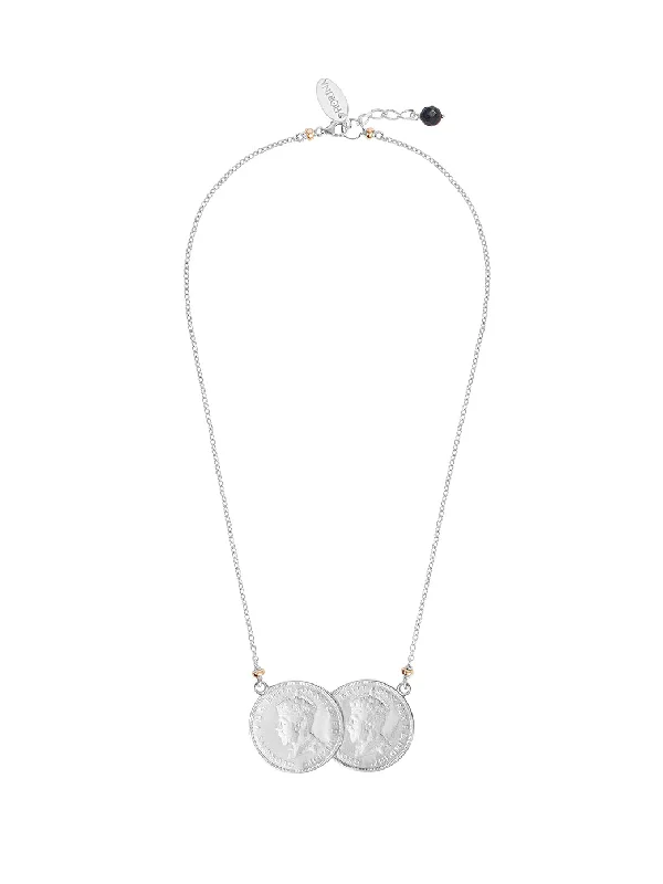 women’s halo necklace-King George Necklace