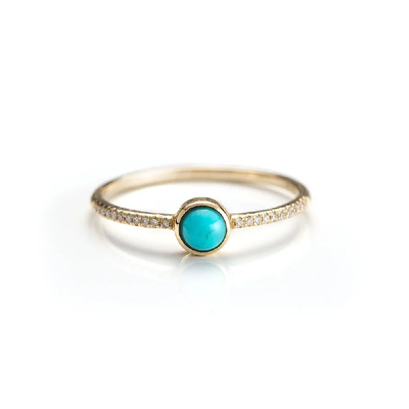 women’s luxury ring-Turquoise Island Ring