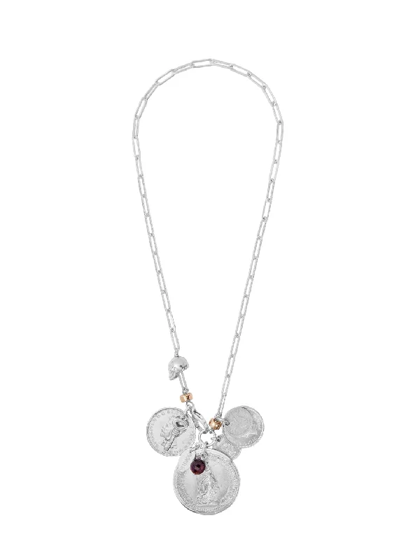 women’s luxury gemstone necklace-Liberty Necklace