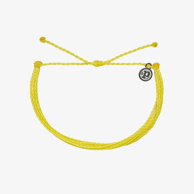 women’s chain bracelet-Happy Yellow