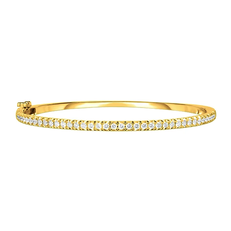 women’s vintage bracelet-Diamond Bangle