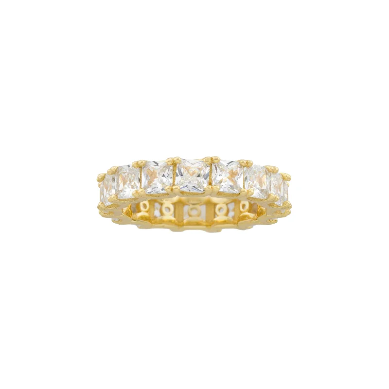 women’s princess-cut ring-Cora Ring