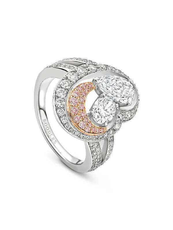 women’s chunky ring-The Boodles National Gallery Collection - Motherhood Ring