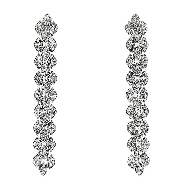 women’s art-inspired earrings-The Darcy Long Earrings