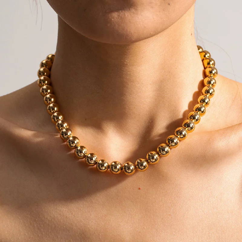 women’s vintage-style necklace-Malek Necklace